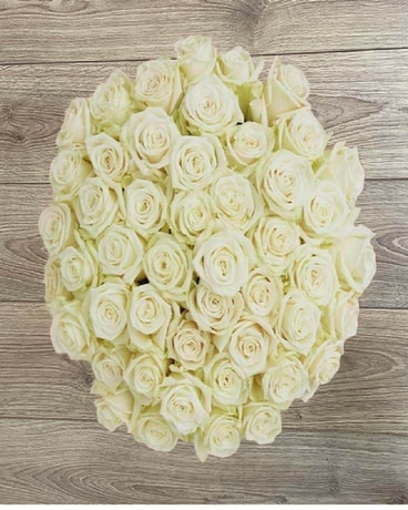 White Roses Flower Arrangement