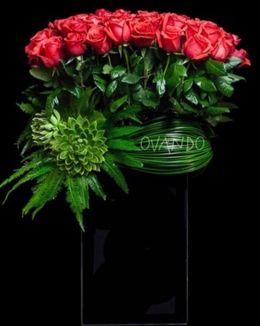 Red Roses Flower Arrangement