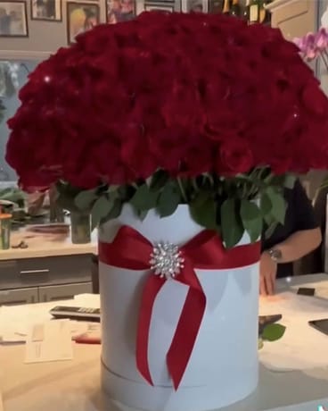 Custom Rose Arrangement Flower Arrangement
