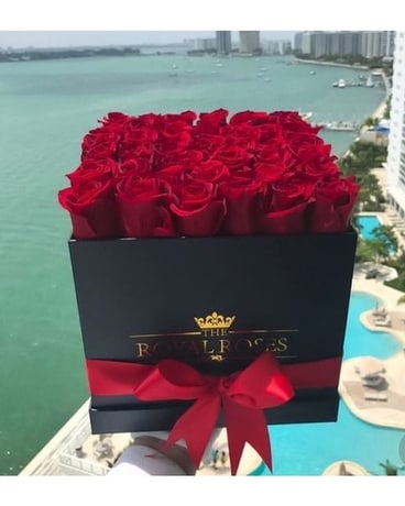 Ocean of Roses Flower Arrangement