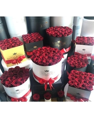Preserved Roses Flower Arrangement