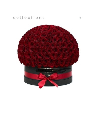 100 Preserved Roses Flower Arrangement