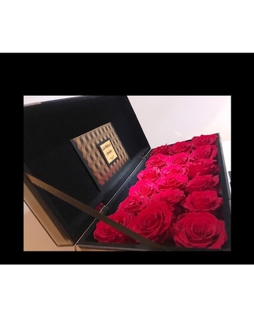 Box Collection Flower Arrangement