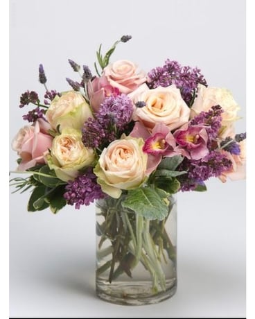 Lavender Couture Flower Arrangement
