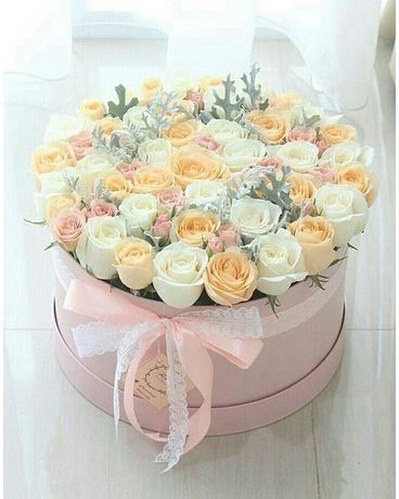 Pale Sorbet Flower Arrangement