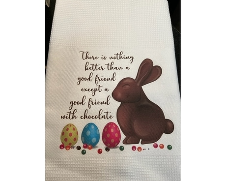 Easter Towel Flower Arrangement