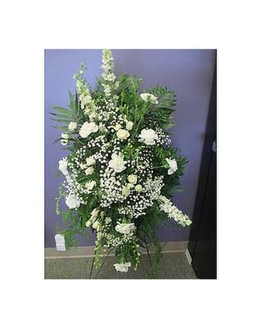 Easel Spray 41 Sympathy Arrangement