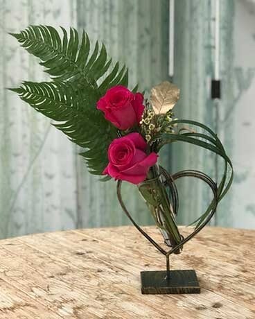Forever Heart Flower Arrangement