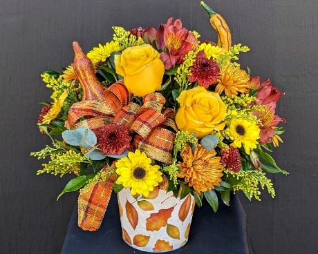 Harvest Wishes Flower Arrangement