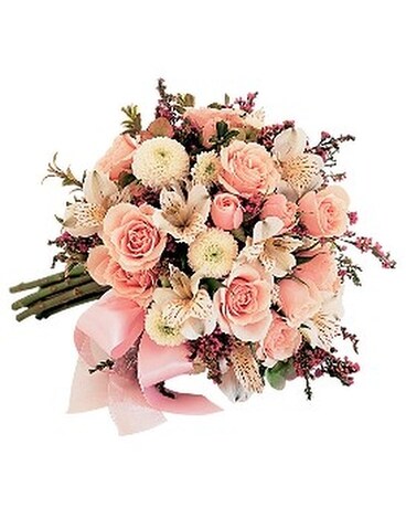 Blushing Blossoms Nosegay Bouquet