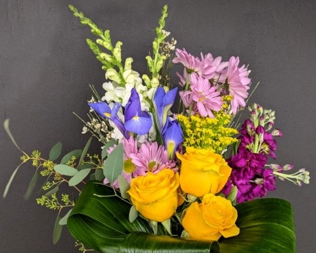 Custom Sympathy Arrangement Flower Arrangement