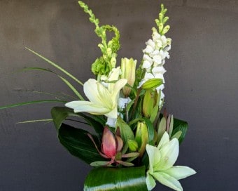 Custom Contemporary Arrangement Flower Arrangement