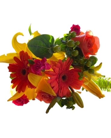 Designer's Choice - Orange Kiss Flower Arrangement