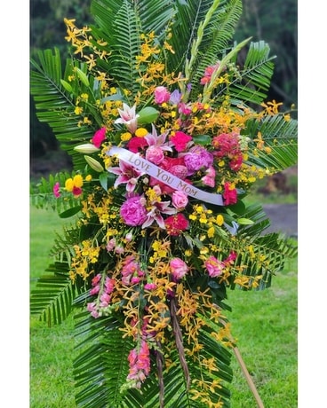 Tropic Breeze Funeral Arrangement