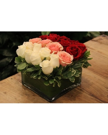 Hearts Aligned Flower Arrangement