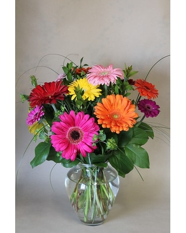 Gerbera Delight Flower Arrangement
