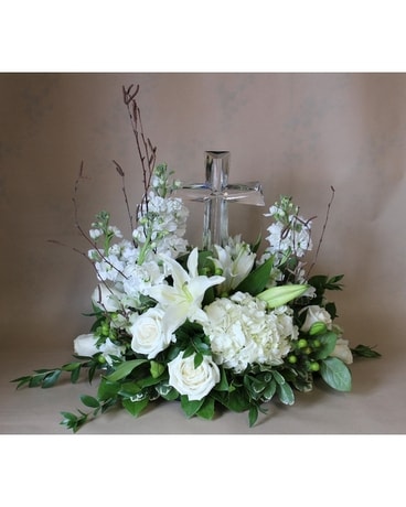 Ethereal Light Flower Arrangement