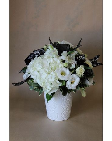 Hint of Halloween Flower Arrangement
