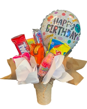 Happy Birthday Candy Bouquet Bouquet