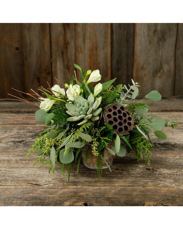 Eucalyptus Woods Flower Arrangement