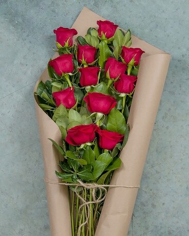 Dozen Roses Boxed