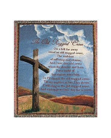 Rugged Cross Throw