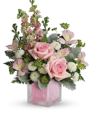 Oh, Baby! Girl Flower Arrangement