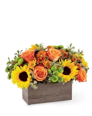 Butterscotch Blossoms Flower Arrangement