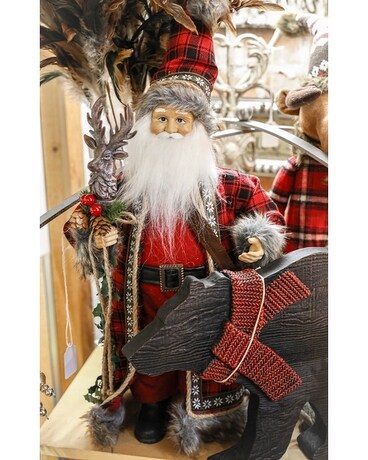 Woodland Santa Figure Custom product