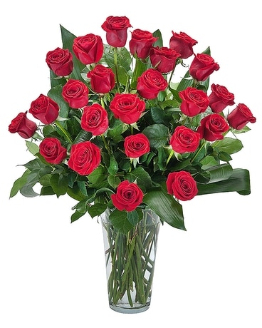 Grande Roses - 2 Dozen Roses Flower Arrangement