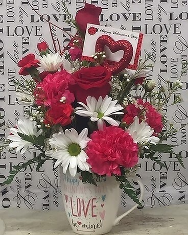 Love You A Latte Flower Arrangement