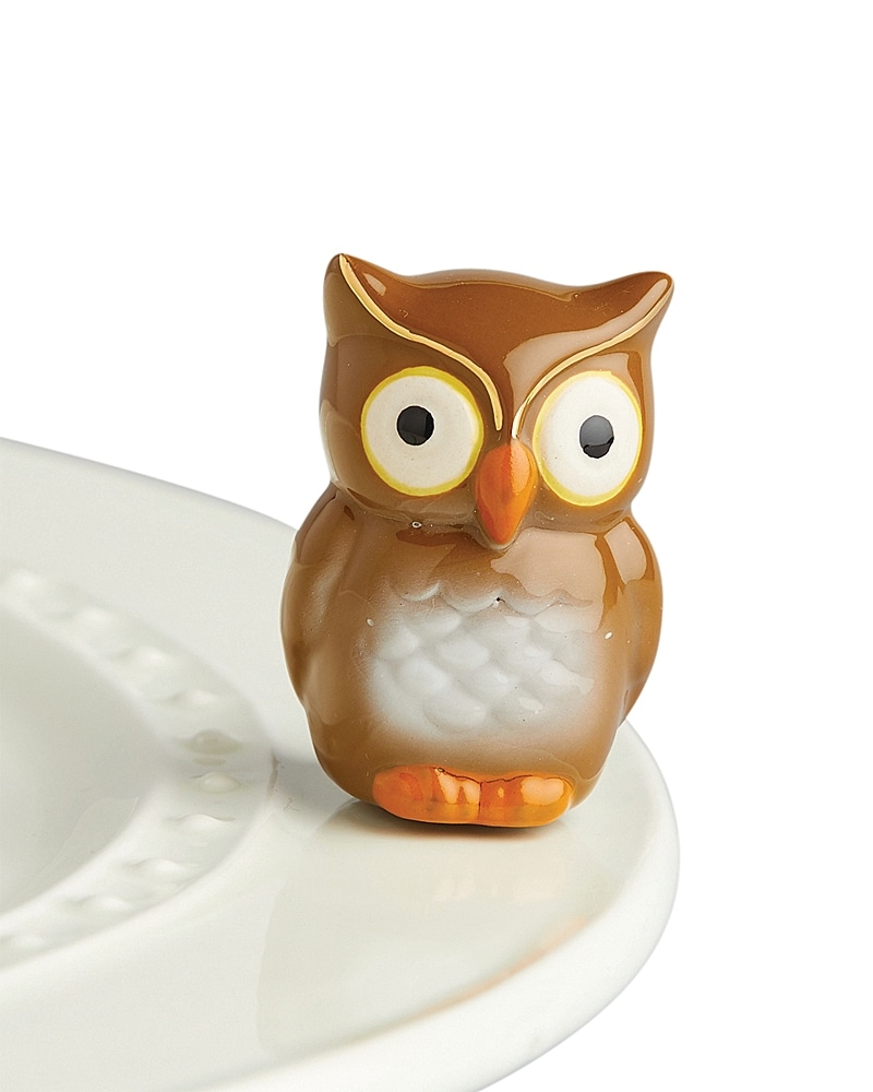 Nora Fleming Be Whoo You Are Owl mini in Kalispell MT - Flowers By