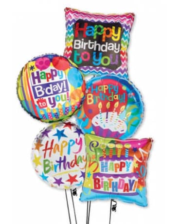 Birthday Balloon Bouquet Balloon Bouquet