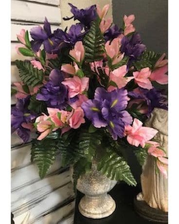 Silk Urn Arrangements Sympathy Arrangement
