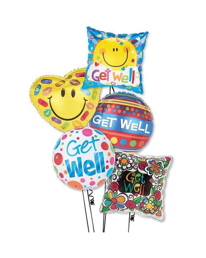 Get Well Soon Balloon Bouquet in Warner Robins GA - Sharron's