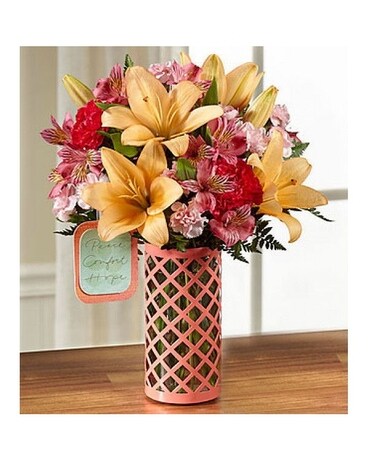 Peace, Comfort and Hope Bouquet Flower Arrangement