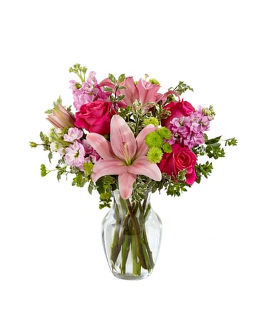 Pink Posh Flower Arrangement