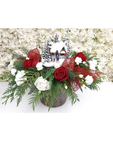 Luxury Christmast Centrepiece Flower Arrangement