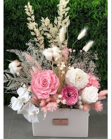 Pink eternal arrangement Flower Arrangement