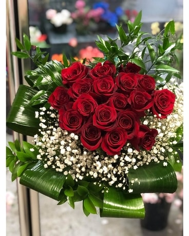 18 ROSES BOUQUET Flower Arrangement
