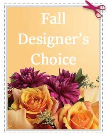 Fall Designer's Choice Flower Arrangement