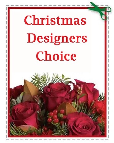 Christmas Designers Choice Flower Arrangement