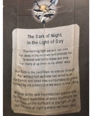 Coal Miner Prayer Custom product