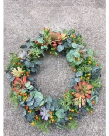 Succulent Wreath Custom product