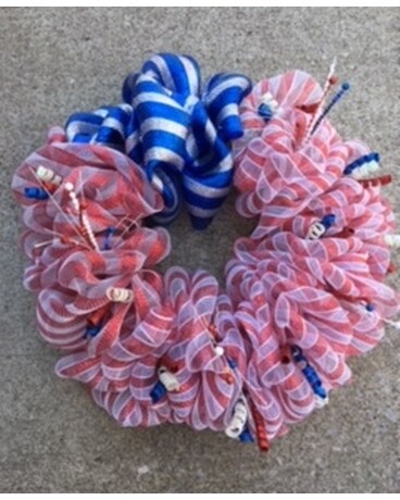 Mesh wreath Custom product