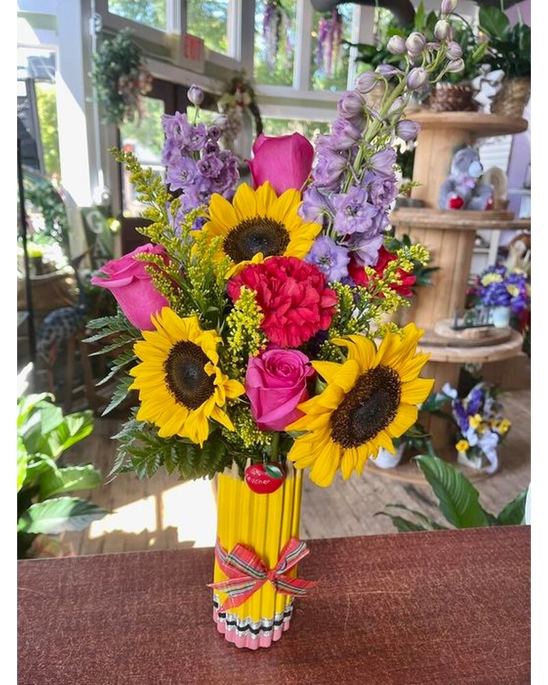 Pencil flower vase discount