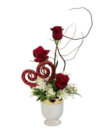 Hearts Desire Flower Arrangement