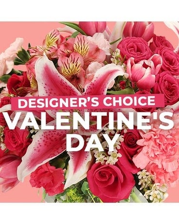 Valentine's Day Designer Choice Flower Arrangement