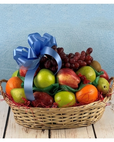 Oval Fruit Basket Gift Basket