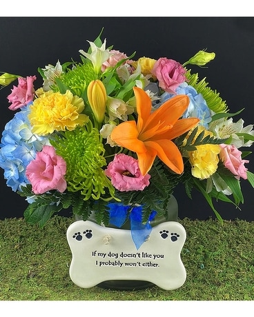 Sincerely Pawfect by Terri Flower Arrangement